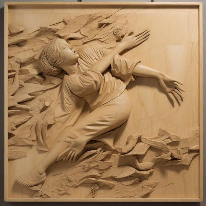 نموذج ثلاثي الأبعاد لآلة CNC 3D Art 